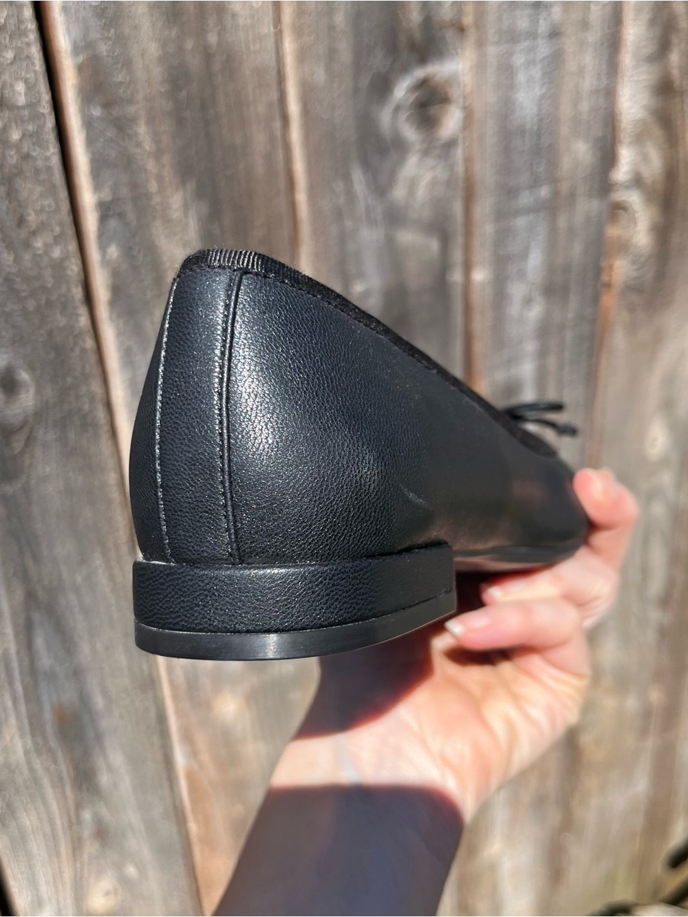 Me Too black pointed ballet flat size 7.5 - Picture 13 of 17